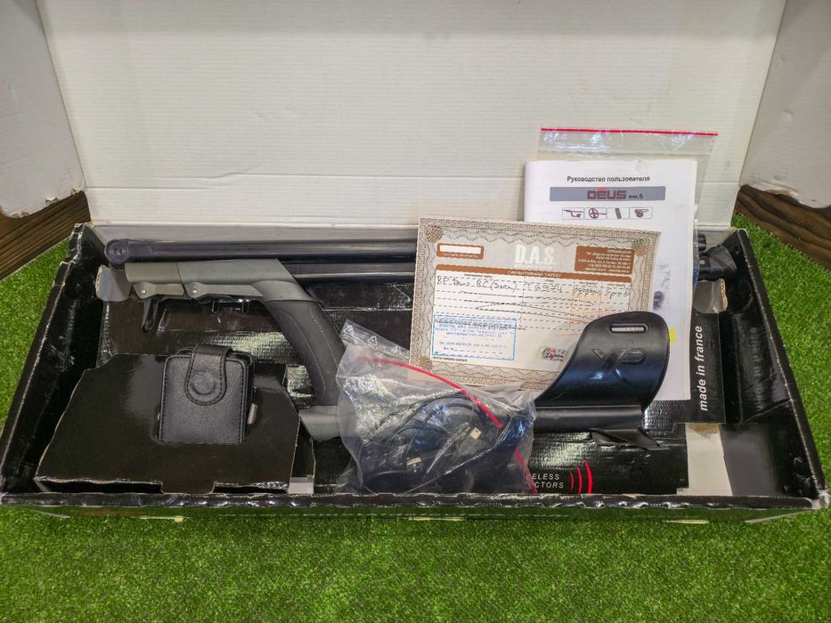 Металошукач XP DEUS 22.5 HF RC з блондинкою