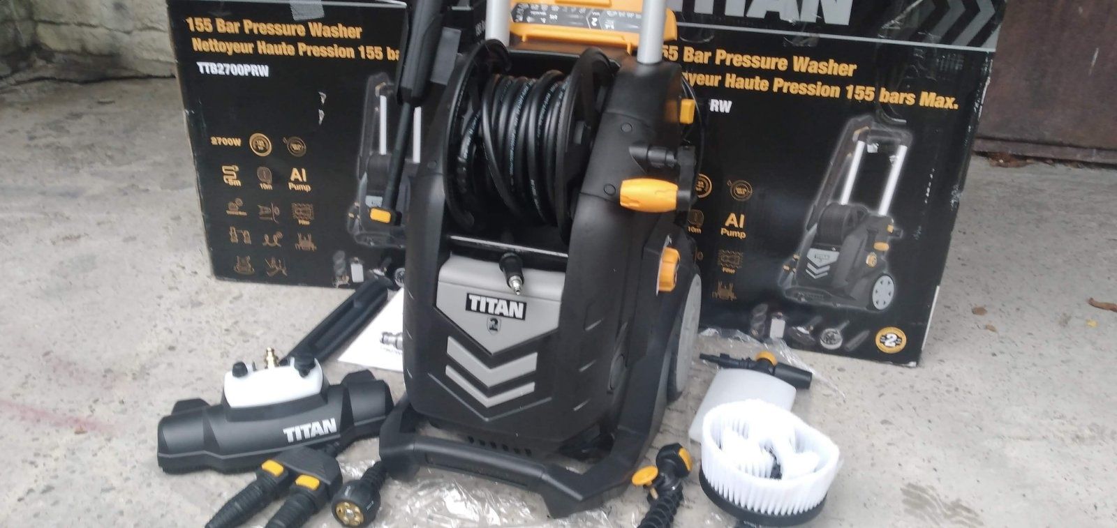 Мойка KARCHER 2700 ватт высокого давления, мийка високого тиску з Англ