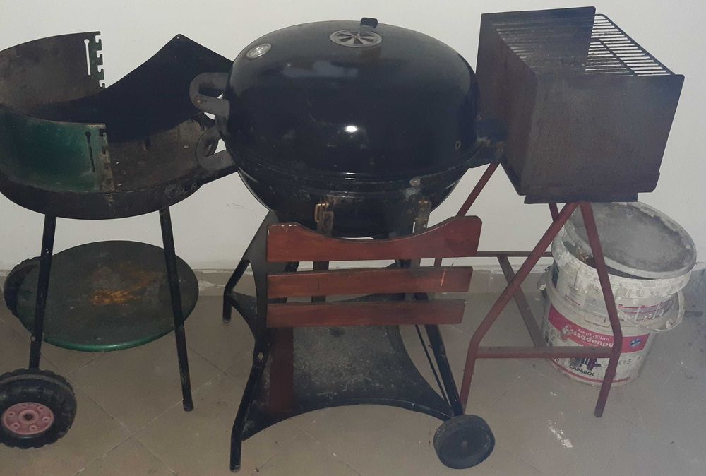 Grill przenosny stalowy 4 szt