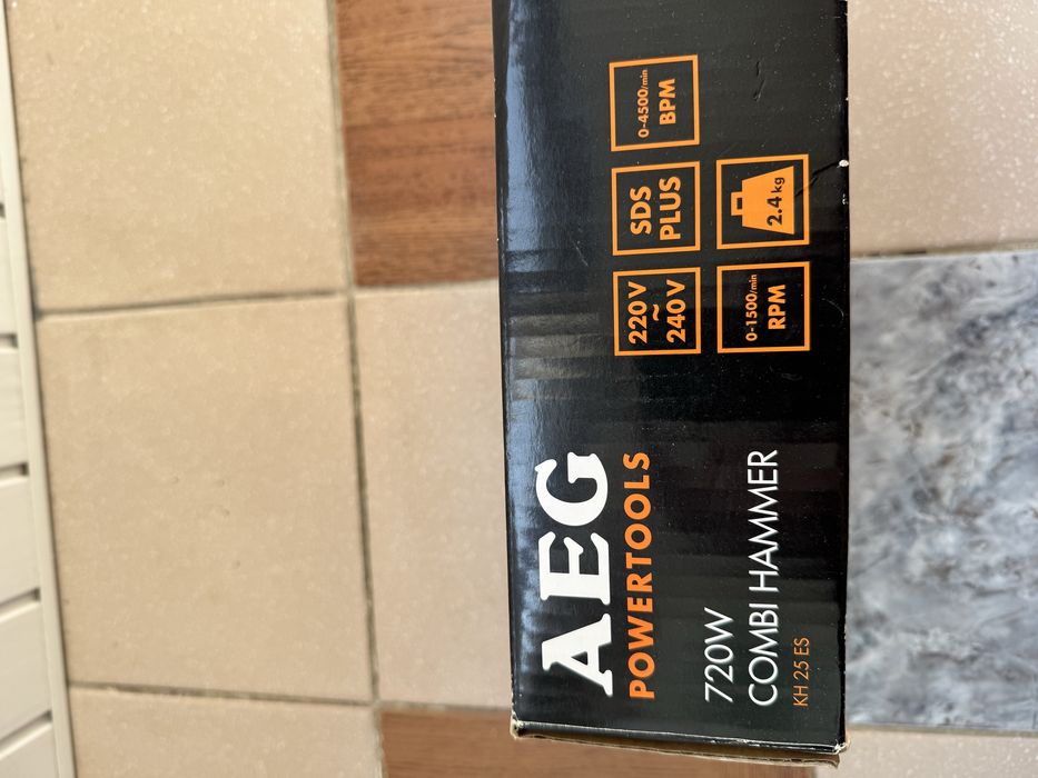 Перфоратор AEG KH 25 ES 2,3 Джоулі