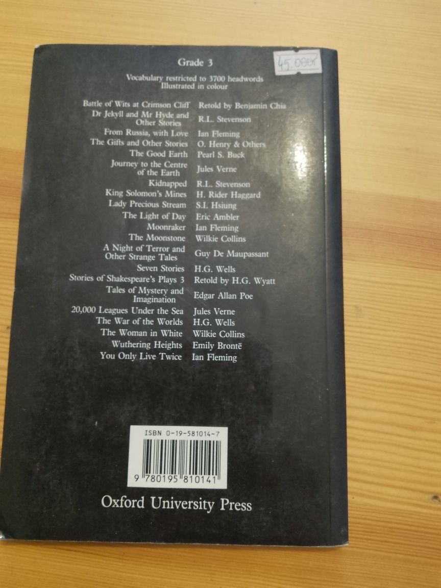 Książka anglojęzyczna, J.Verne, Journey to the Centre od the Earth