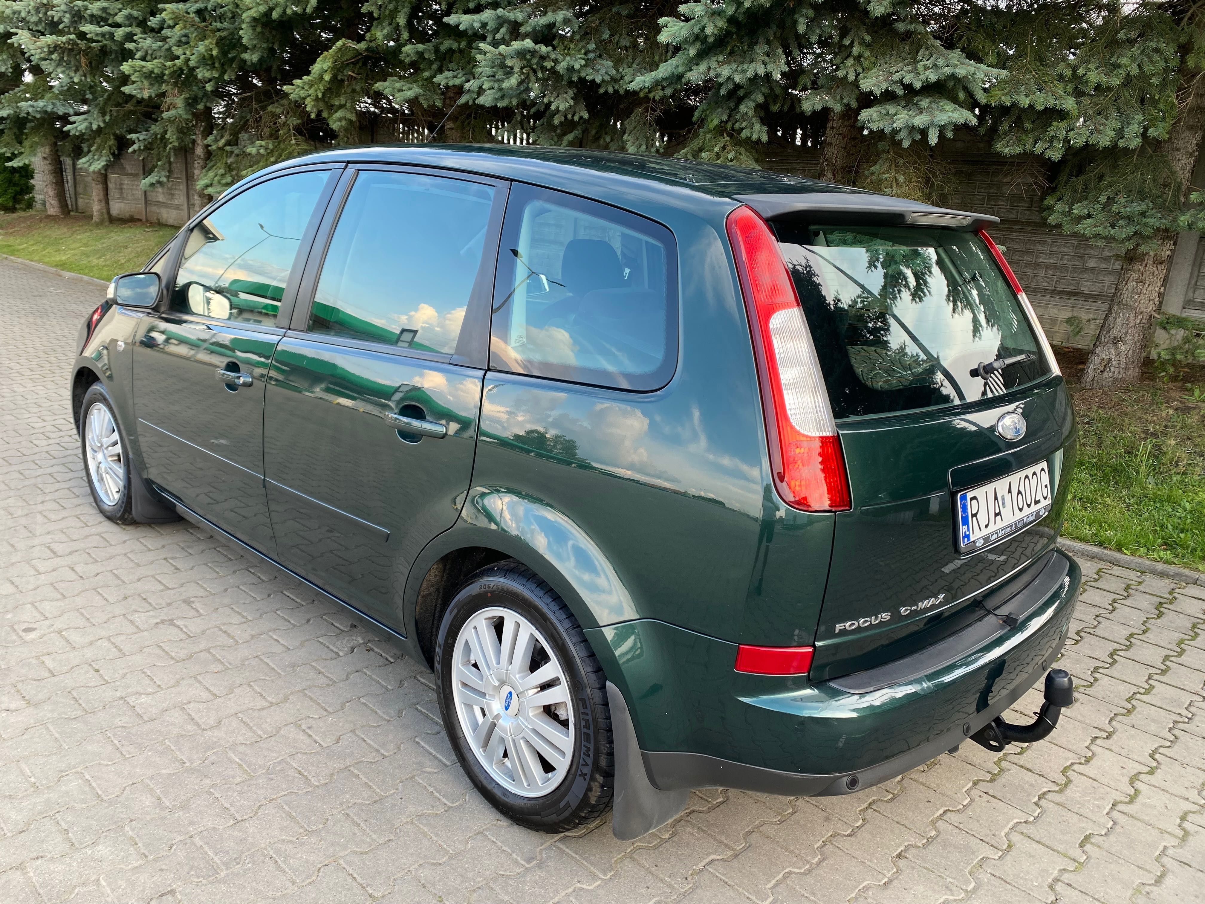 Ford C-MAX 1.8 benzyna, GHIA, mocno doinwestowany, nowe opony, kamera