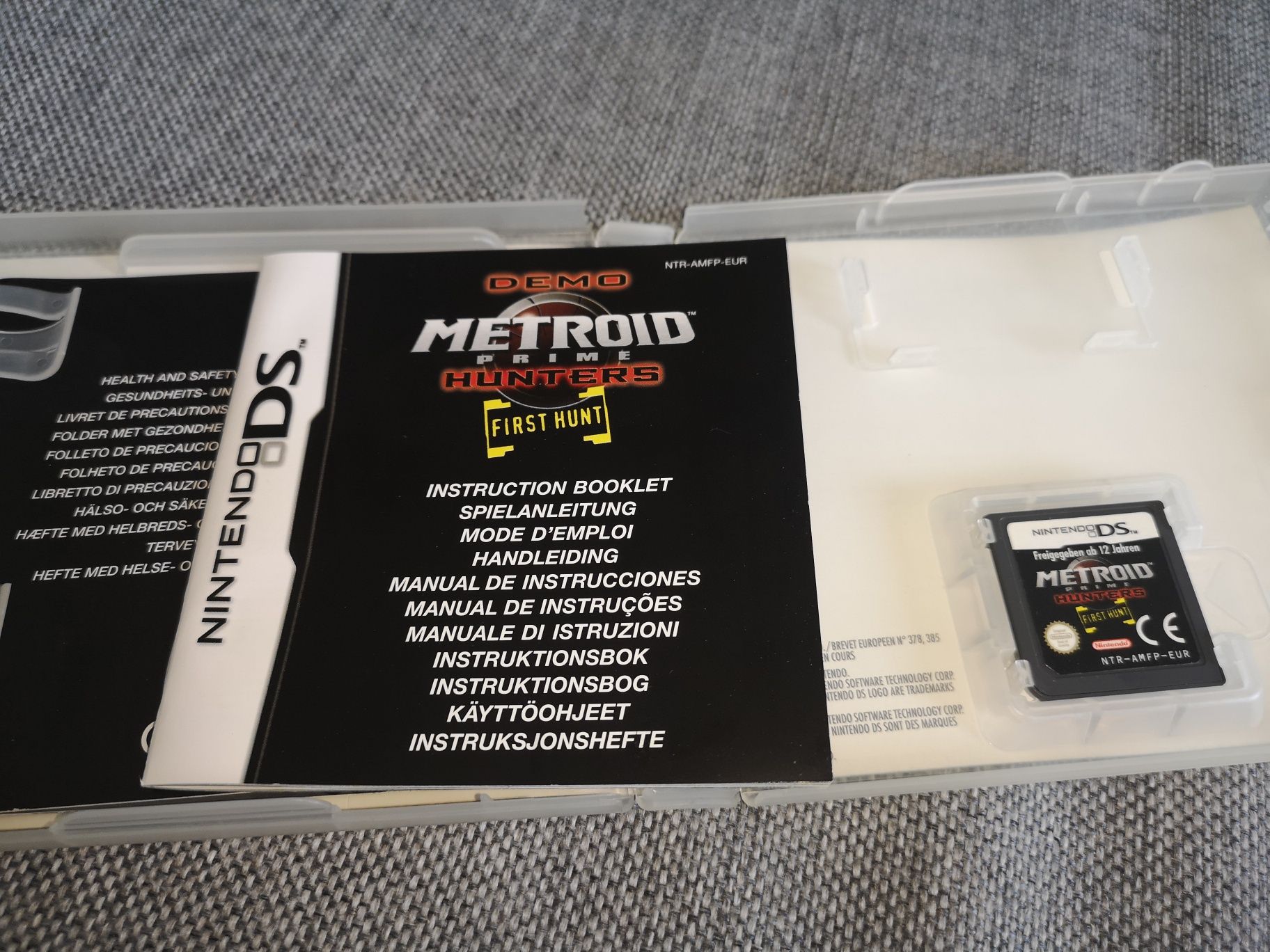 Metroid Prime Hunters Demo DS NINTENDO gra ANG (komplet) stan BDB