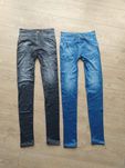 2 pary Legginsy rozmiar 164 jak nowe bez metki