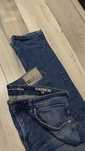 Spodnie Tom Tailor 33/34 PIERS męskie jeansy granatowe bawełna DENIM
