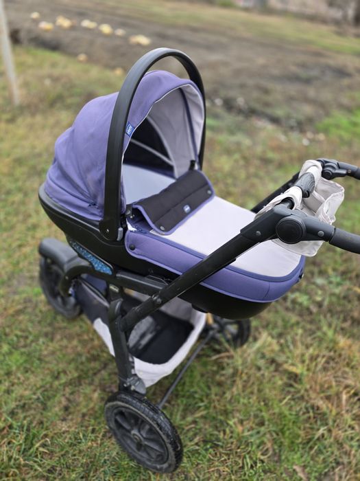 Коляска Chicco 2в1.. Люлька та прогулочний блок