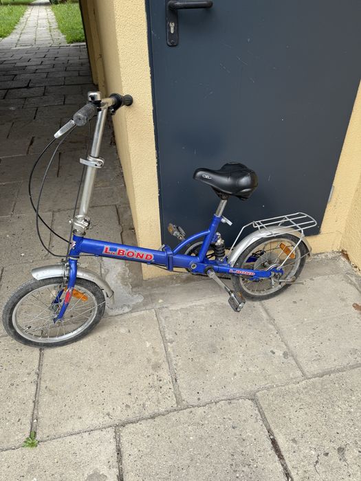 Rower skladany na  malych kolach