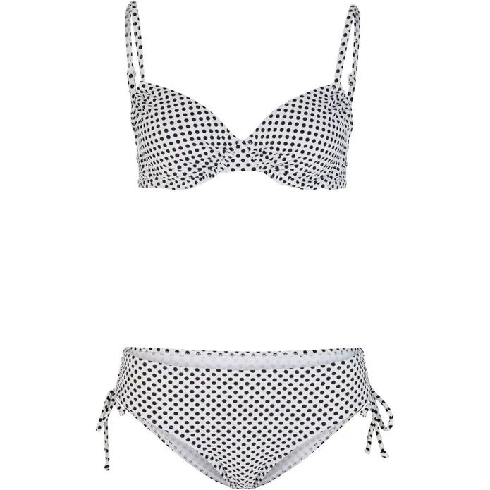 2 cz miękkie bikini w grochy 40 80d