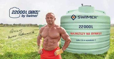 Zbiornik Nawóz Płynny 22000 SWIMER + pompa ! Siedlisko