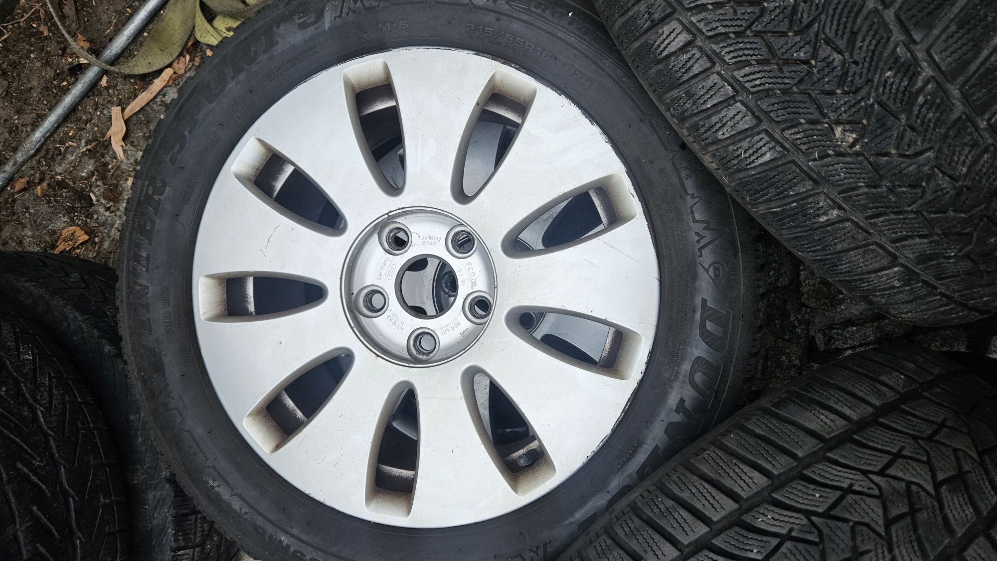Alufelgi 16 audi a4 opony zimowe