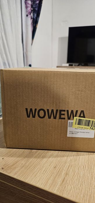 WOWEWA Lampa wisząca LED vintage loft industrial