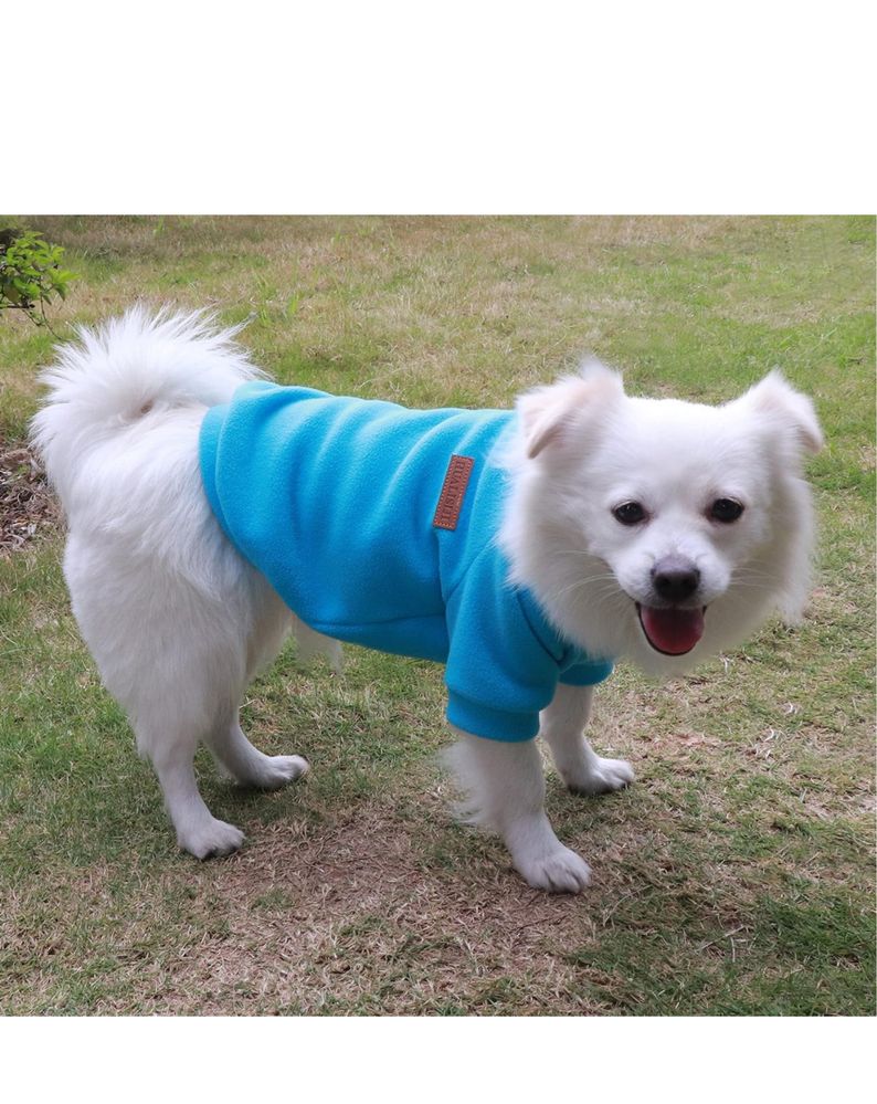 HuaLiSiJi Sweter dla psa, sweter z polaru,