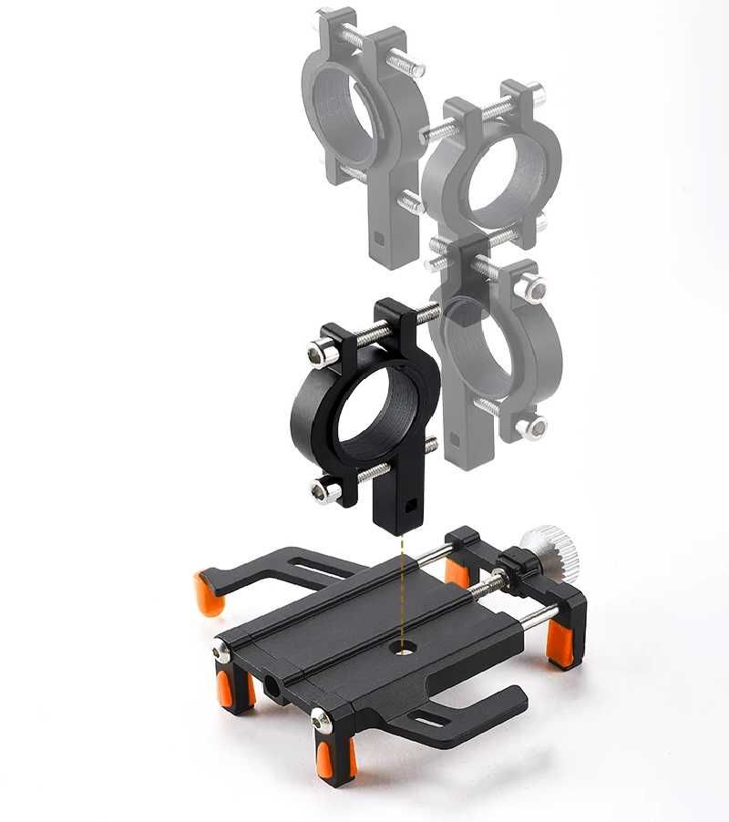 Metalowy Uchwyt Holder Smartfona na Rower Hulajnogę Motocykl Quad  HIT