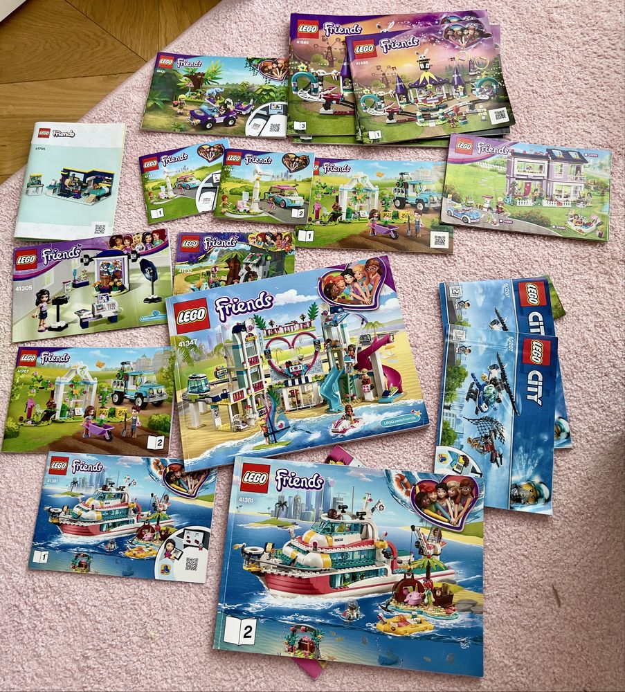 LEGO FRIENDS DUŻO zestawów: 41685, 41347, 41381, 41340 i inne