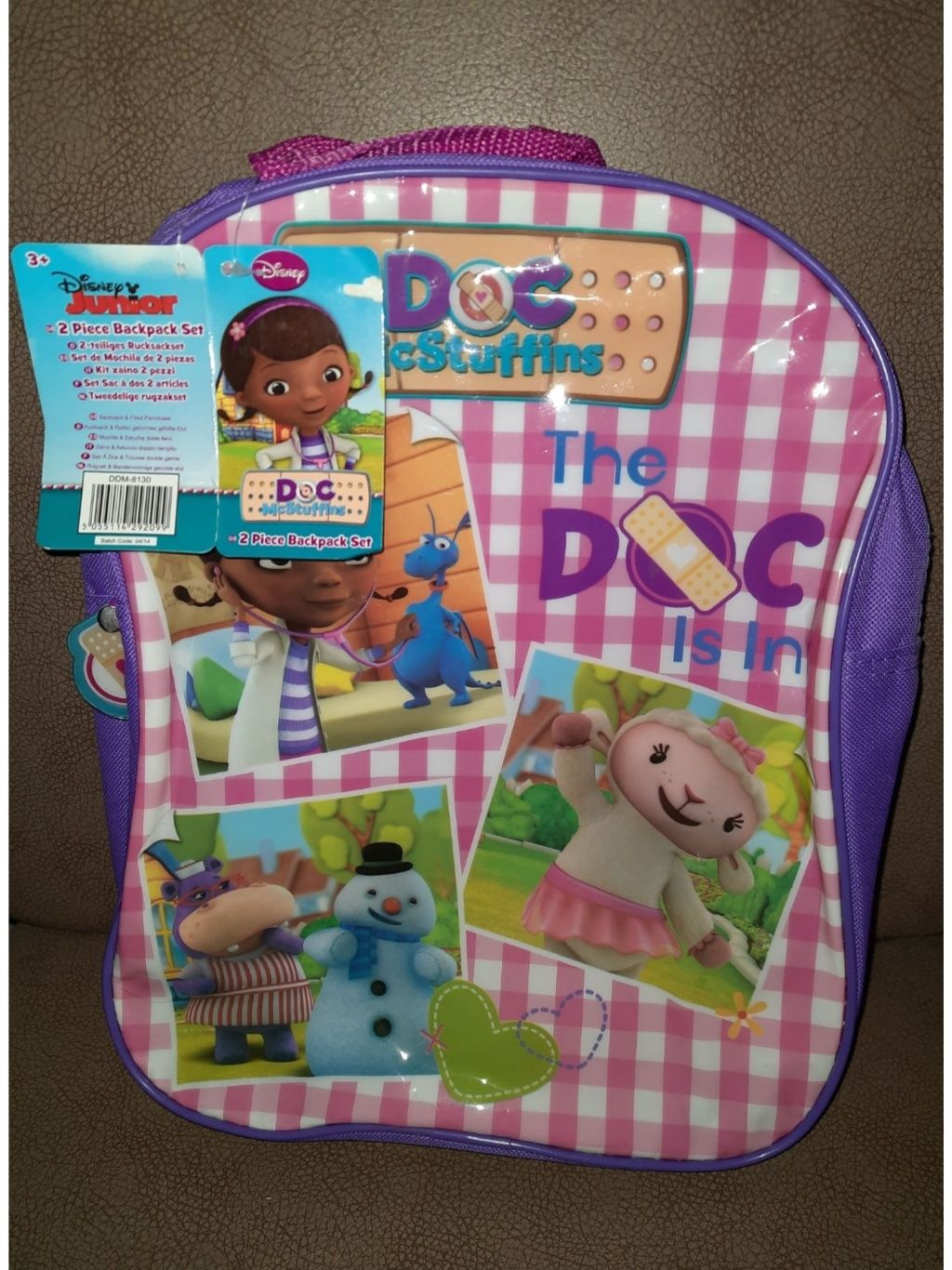 НОВИй Дитячий рюкзачок  від Disney DoC McStuffins (Лікар