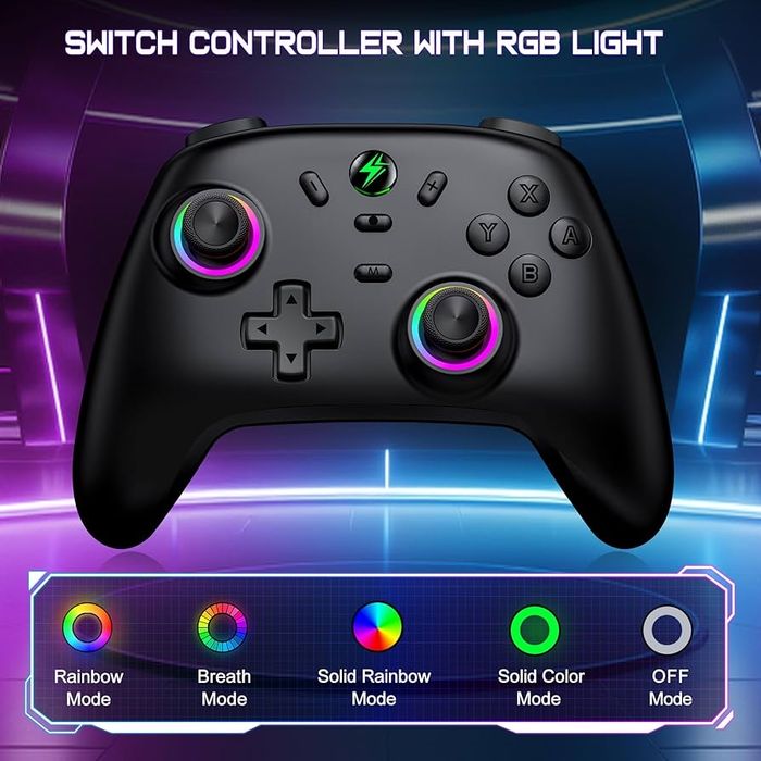 Контролер-перемикач, сумісний з Switch/Lite/OLED/Android/iOS/Windows,