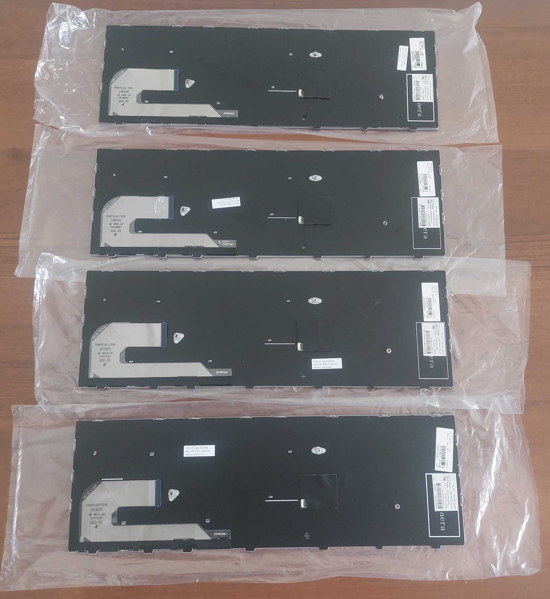 Клавіатури 4 шт до ноутбуків HP EliteBook 850 G5/G6,HP ZBook 15u G5/G6