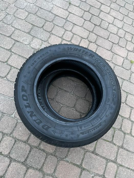 Opony dunlop 195/65/15 6mm