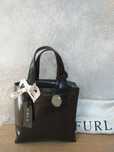 FURLA MINI Divide It Small oryginalna skóra naturalna skórzana torebka