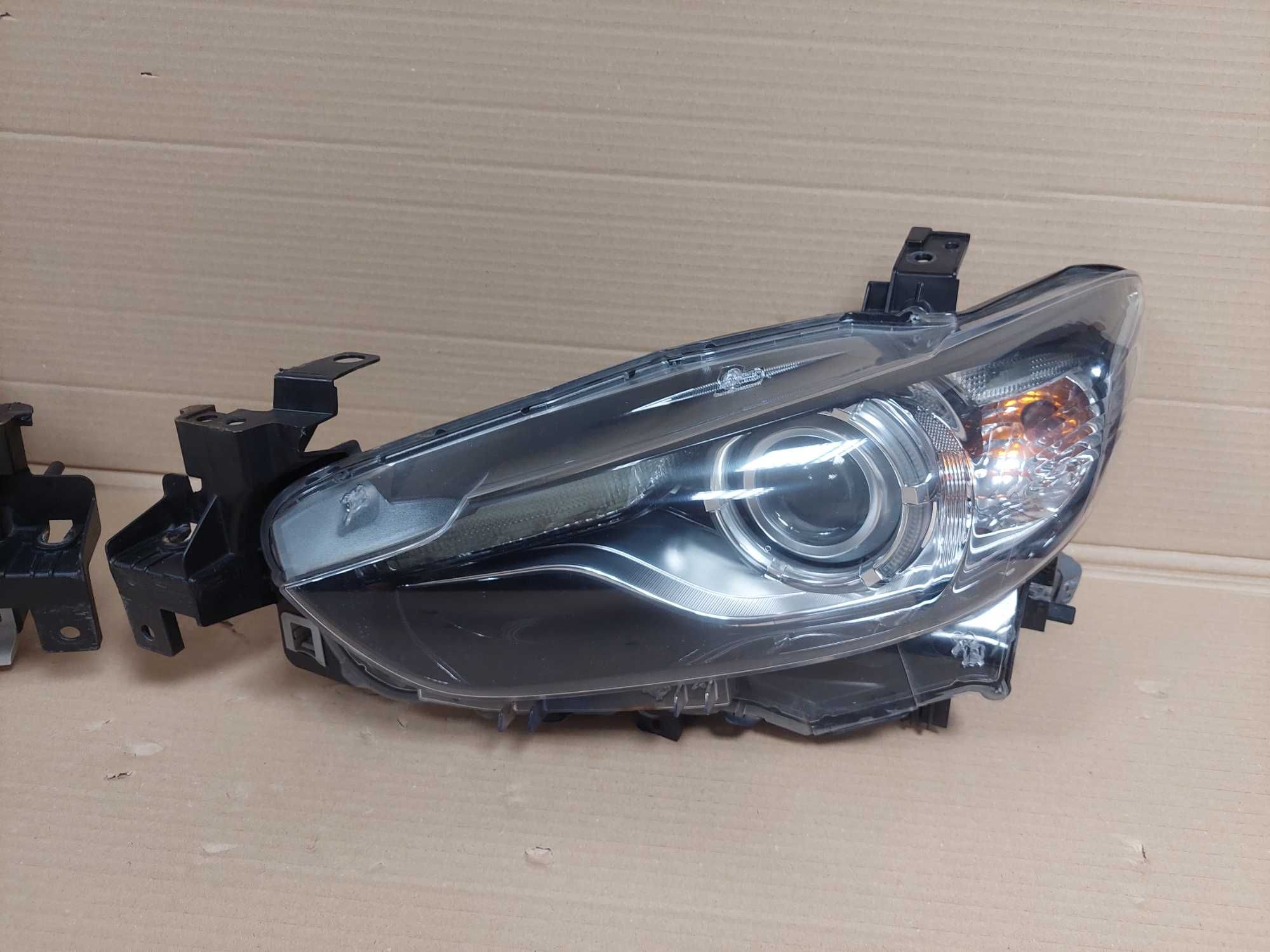 Mazda 6 VI GJ 12-15r lampa Bi Xenon LED skrętny prawa + lewa EU KPL