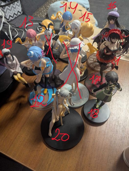 Оригінальні Фігурки персонажів з Аніме.