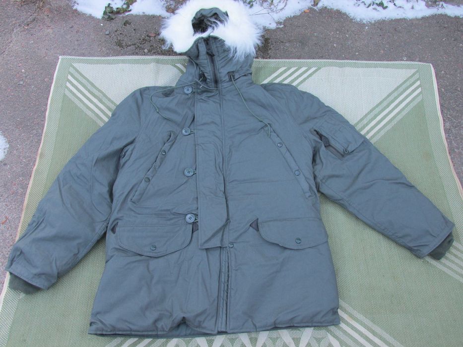 Оригинальная армейская парка Аляска США N-3B размер М