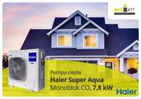 Pompa ciepła Haier Super Aqua Monoblok 7,8 kW - oficjalna dystrybucja