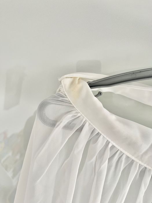 Suknia ślubna boho retro nude ecru koronki odkryte plecy V 38/40