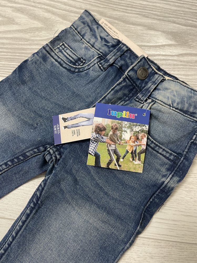Джинси штани для хлопчика Lupilu 98-110 см