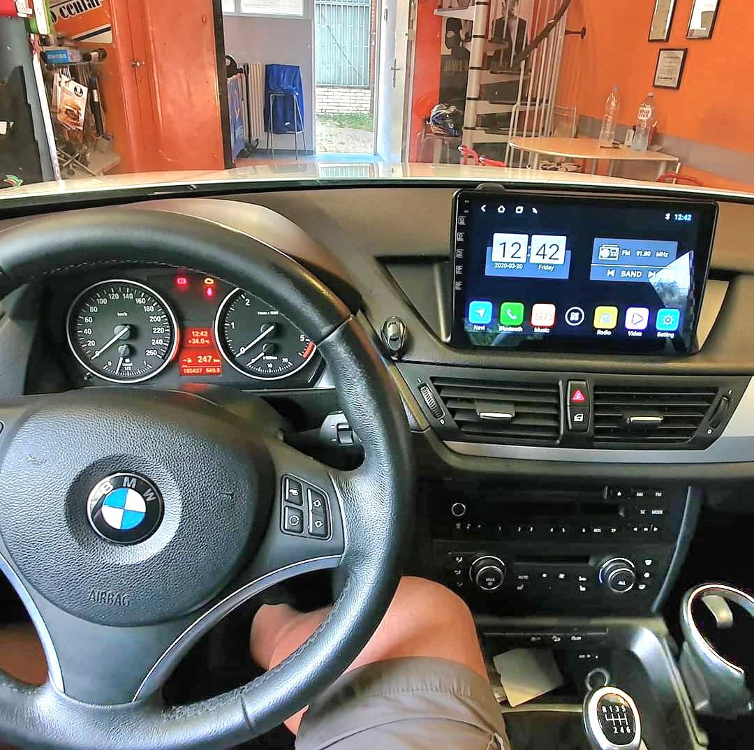 Rádio BMW X1 E84 Android 14 (Novo)