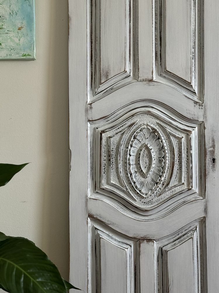Porta de madeira para decoracção 154x46cm