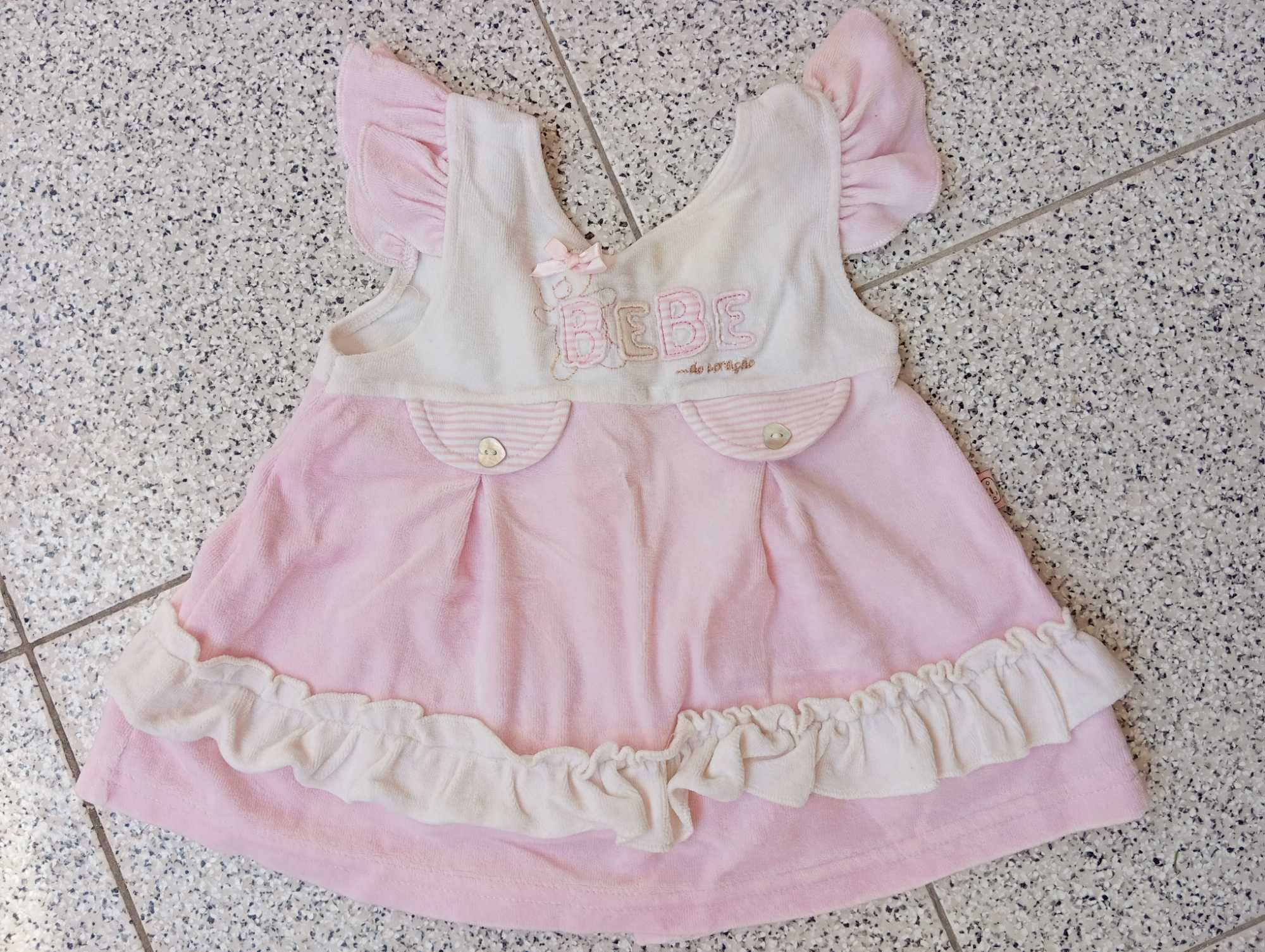 Vestidos de menina 3-6 meses