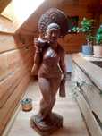 Figura drewniana
