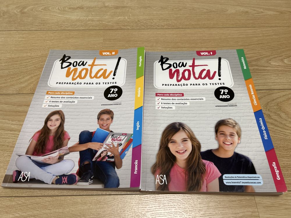 Boa nota preparação para os testes 7 ano
