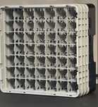 Kosz CAMBRO do szkła cateringowego podstawa BR258 + 3 poziomy kraty