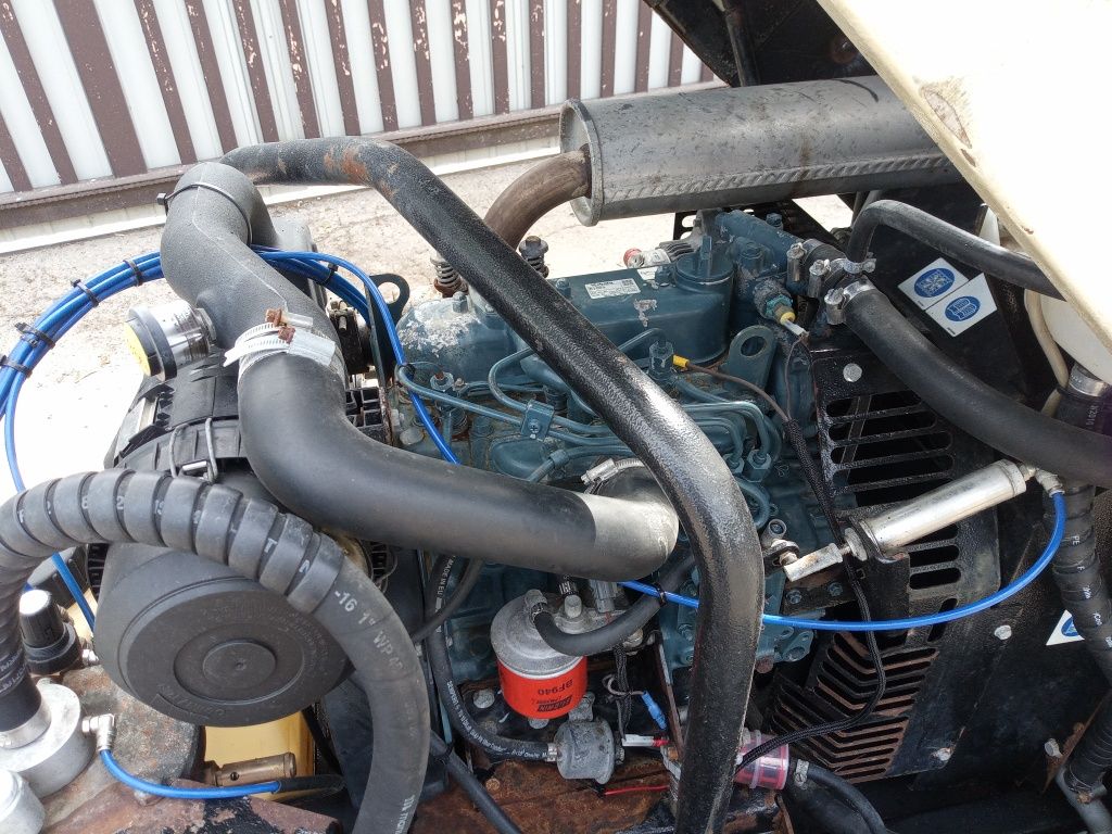 Kompresor śrubowy Doosan 7/20 silnik Kubota 2016rok sprowadzony
