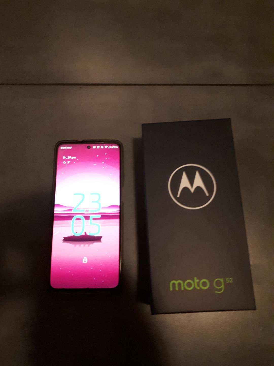 Motorola g52 komplet gwarancja