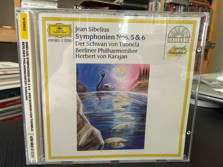 Sibelius – Symphonies 5 & 6, Swan of Tuonela – Berliner Phila, Karajan