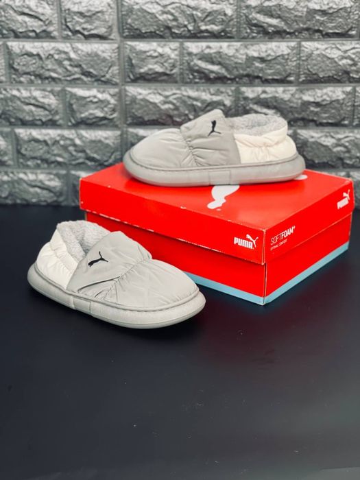 Сноубутсы Puma, дутики Пума, Тапочки для улицы, двор, не промокают