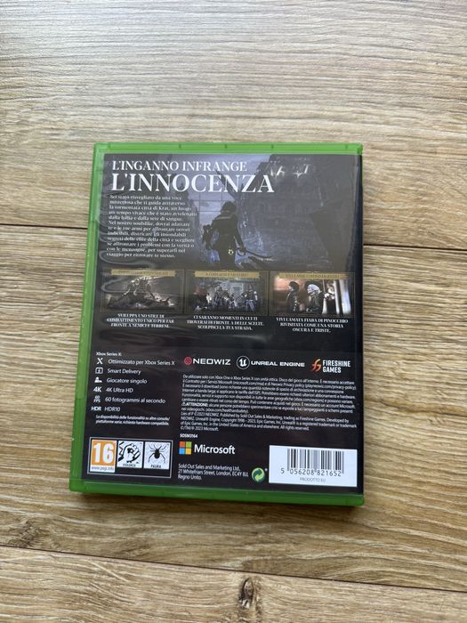 Gra Lies of P Polska Wersja PL Xbox One S X Xbox Series X