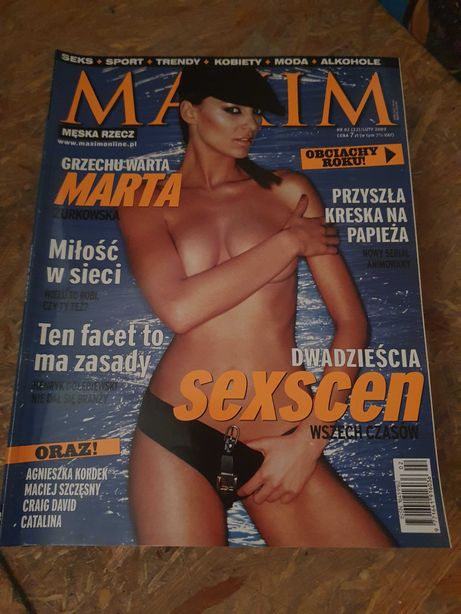 Archiwalny  numer  magazynu  Maxim