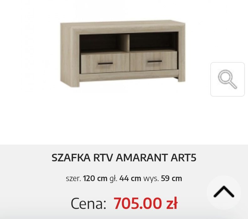 Sprzedam nowe meble. Komoda szafka RTV szafa witryna szafka stół krzes