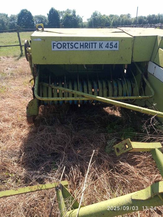 Прес підбирач К-454 FORTSCHRITT, ФОРТШРИТТ, з хоботом, 1990 р.в.