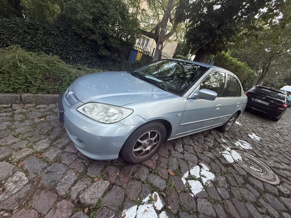 Honda Civic 7 generacji 1.3 benzyna hybryda 1.3 VTEC IMA 85+20 km
