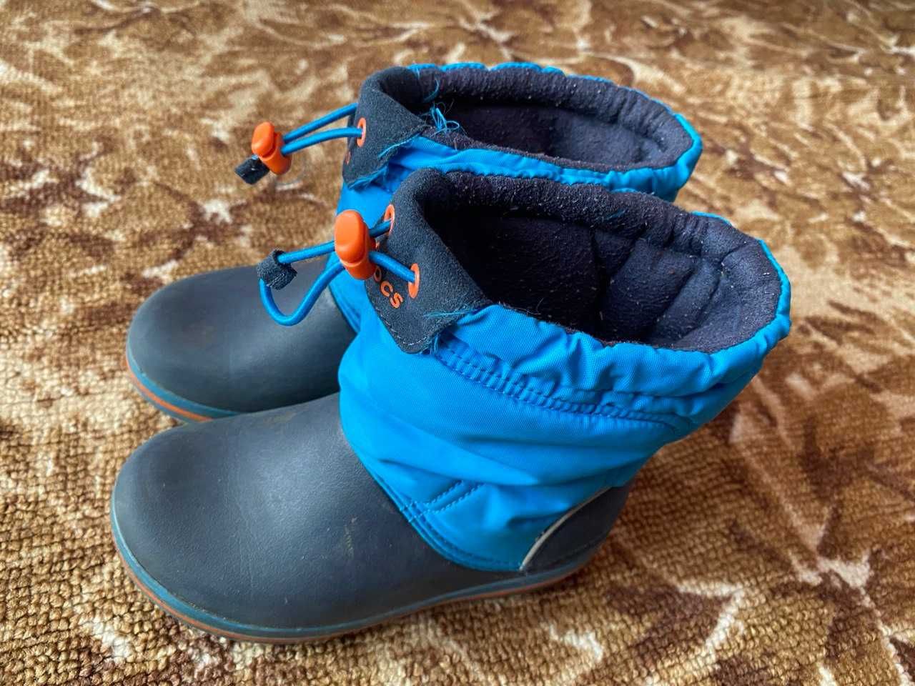 Дитячі чоботи CROCS демісезон (до -5), розмір С 12