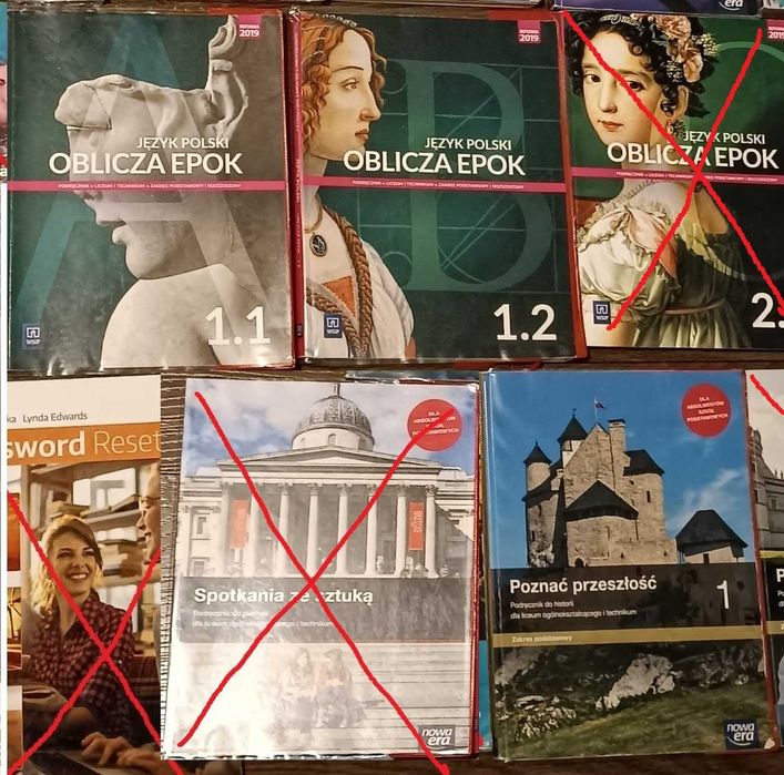 Podręcznik j.Polski Oblicza Epok kl 1-2 Liceum Technikum