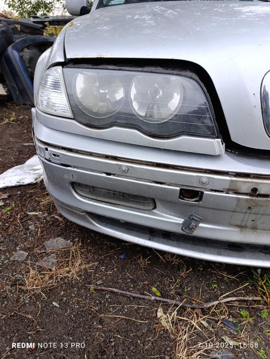 BMW E46 m52b28tuosprzęt silnika ,lampy,dyfer, wał,skrzynia,pompa, łapy