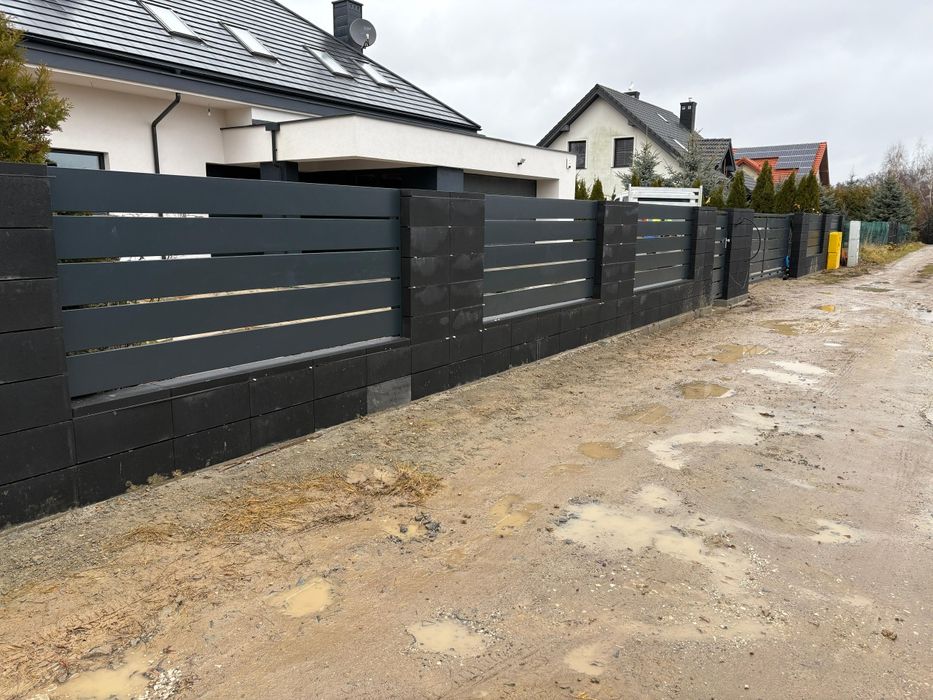 Ogrodzenia stalowe i nowoczesne