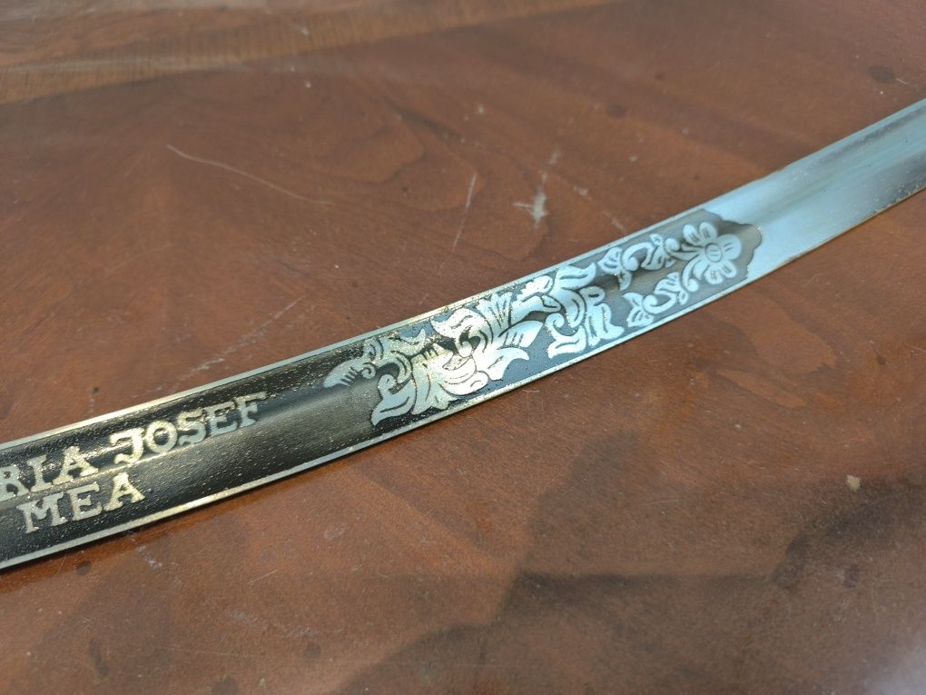 Piękna szabla polska Hussaria Jessus Maria Josef spes mea, polecam