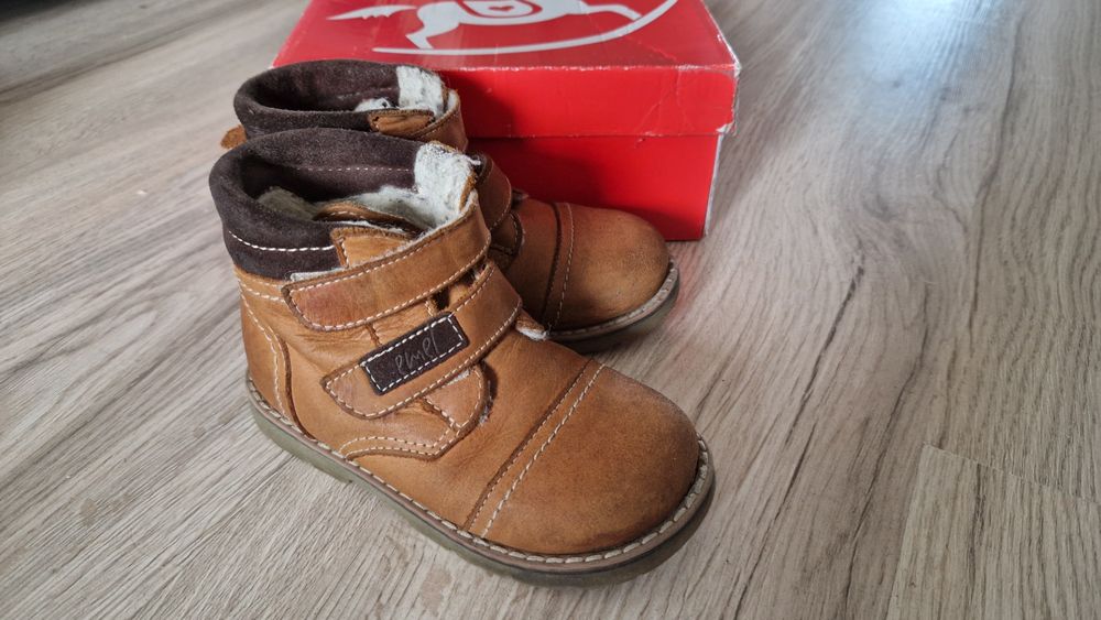 Kozaki buty zimowe Emel r.25